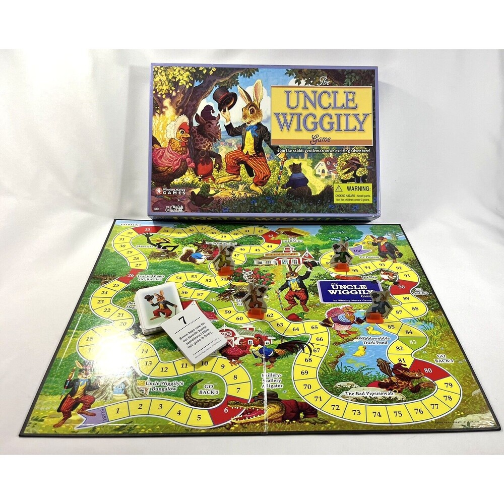 Uncle Wiggily Board Game 2016 Winning Moves Games Complete